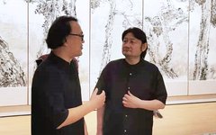 朱尽晖应邀出席吴山明美术馆开馆暨捐赠作品展开幕式