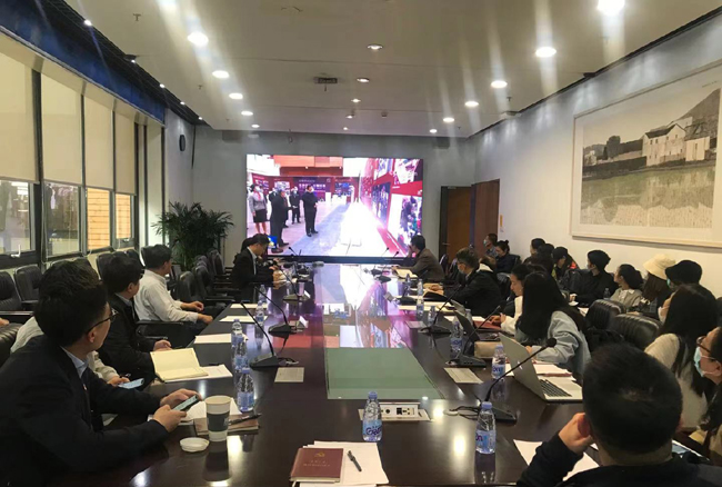 清华大学美术学院党委召开理论中心组学习扩大会