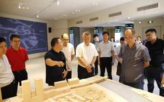 市委教育工委常务副书记、市教委主任荆洪阳一行到天津美术学院和天美艺术街区调研指导工作
