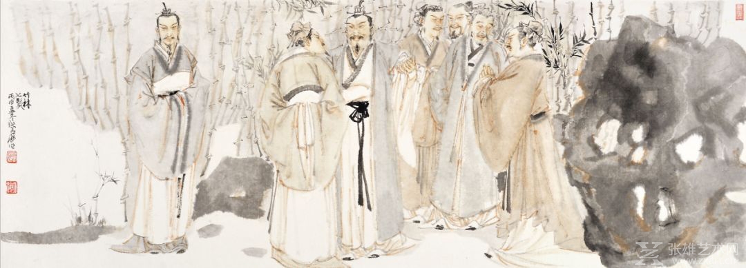 闽籍名家当代实力派水墨人物画的代表画家之一张永海访谈                