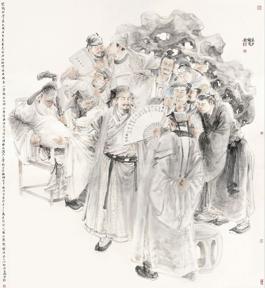 闽籍名家当代实力派水墨人物画的代表画家之一张永海访谈                