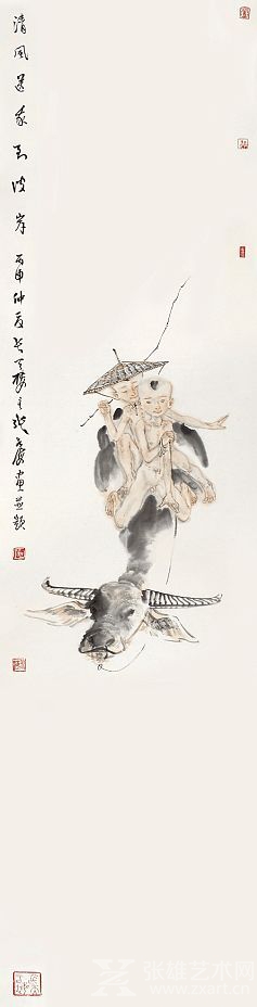 闽籍名家当代实力派水墨人物画的代表画家之一张永海访谈                