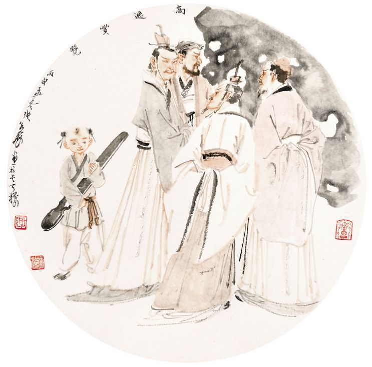 闽籍名家当代实力派水墨人物画的代表画家之一张永海访谈                