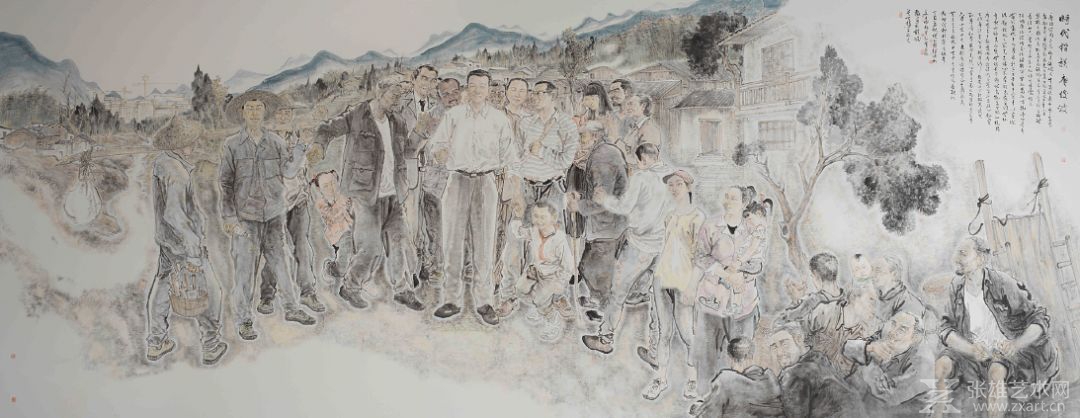 闽籍名家当代实力派水墨人物画的代表画家之一张永海访谈                