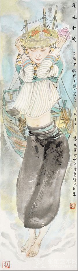 闽籍名家当代实力派水墨人物画的代表画家之一张永海访谈                