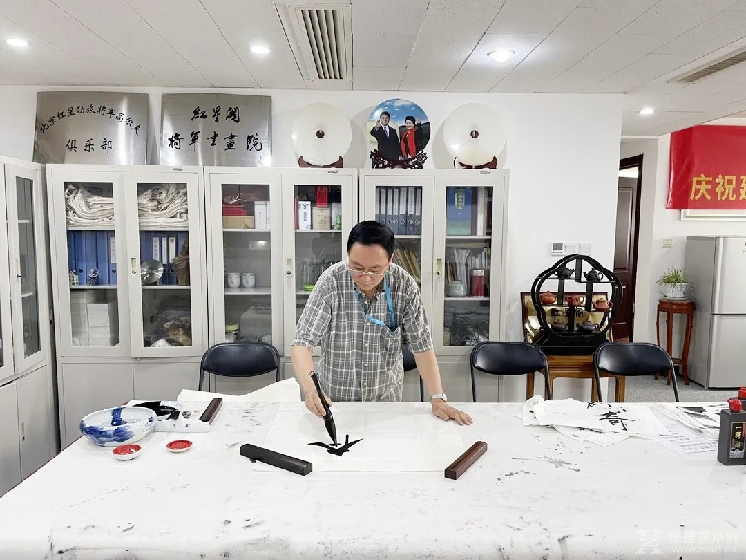 百年征程百年辉煌庆祝建党100周年将军与名家书画雅集笔会在京举行