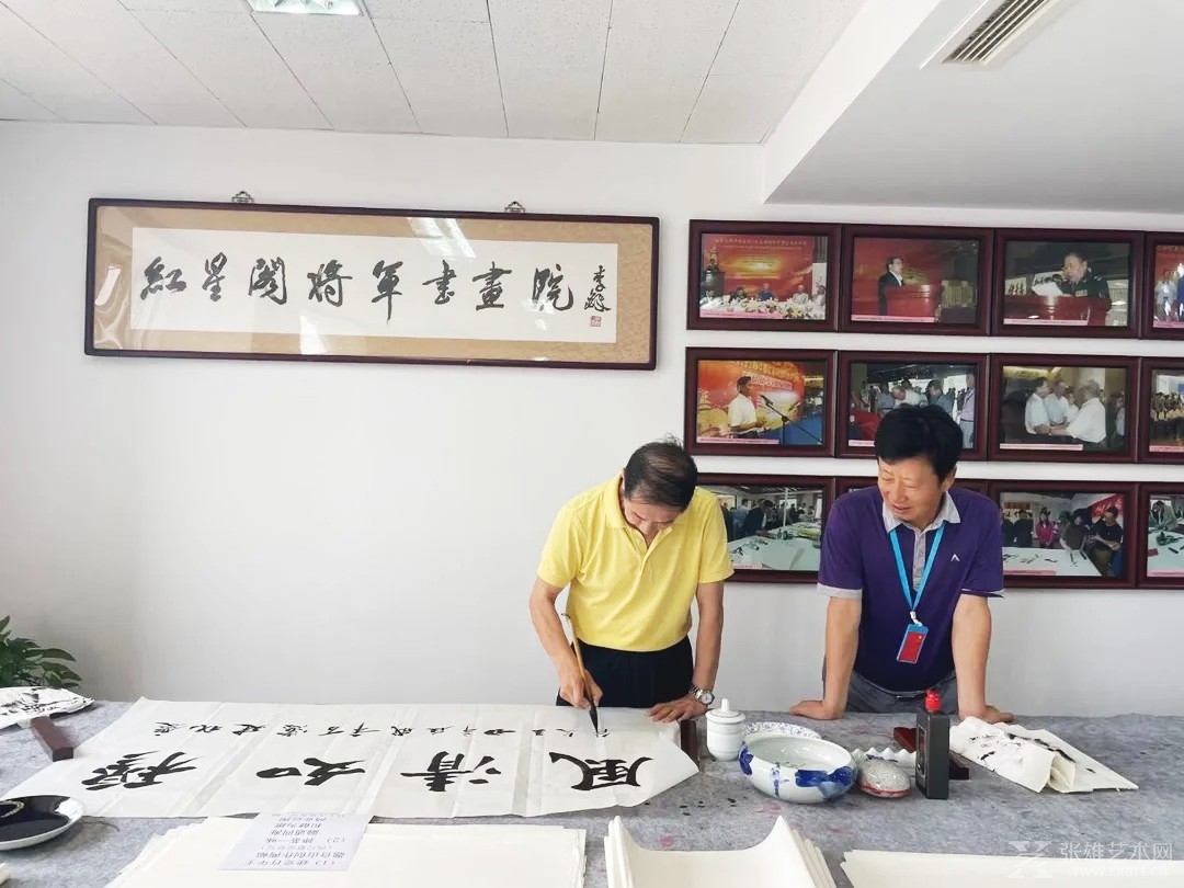 百年征程百年辉煌庆祝建党100周年将军与名家书画雅集笔会在京举行