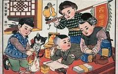 且向花间留晚照——浅谈红色新年画