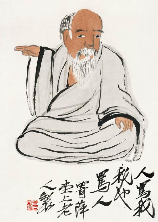 我也骂人——齐白石的讽世画