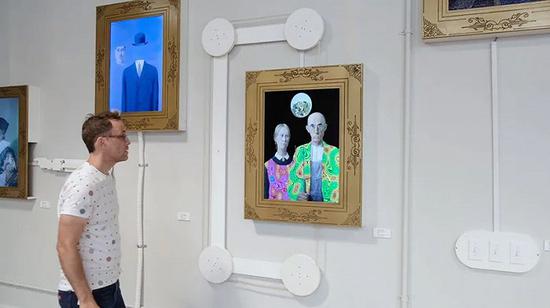 牛津大学艺术家将世界名画变成超趣味互动机械杰作