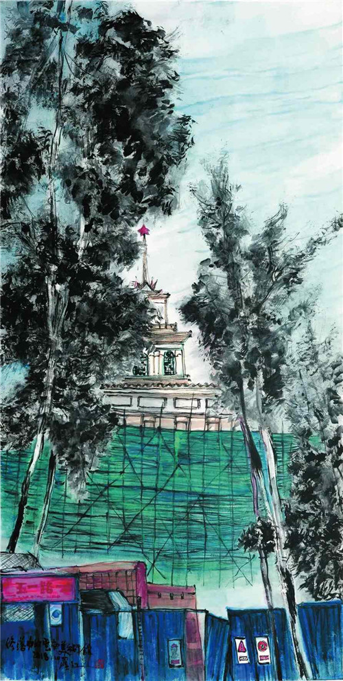 艺术家呈现的当代城市景观