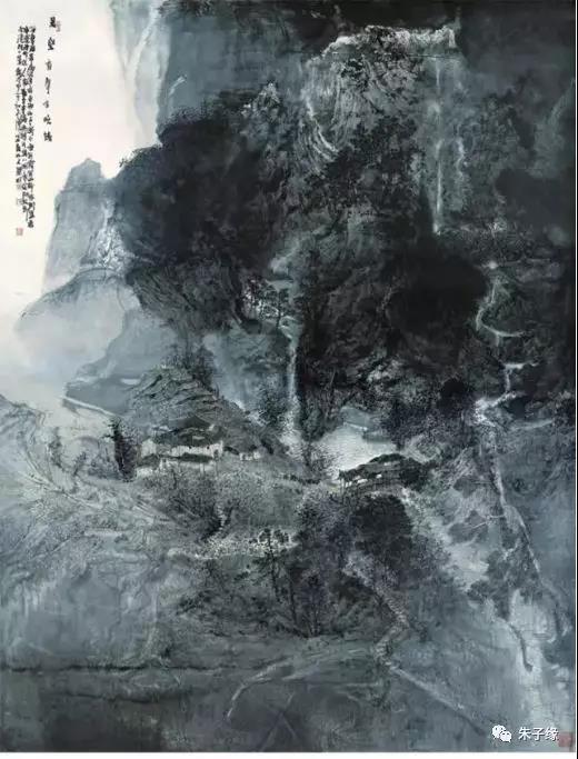 闽壑烟岚——以梁明代表人物的大泼彩山水画诗书画交融漫谈