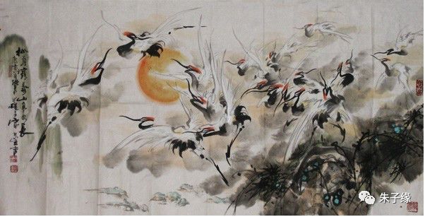 “鹤王”宋展生、陈济谋、曾贤谋代表的花鸟画艺术