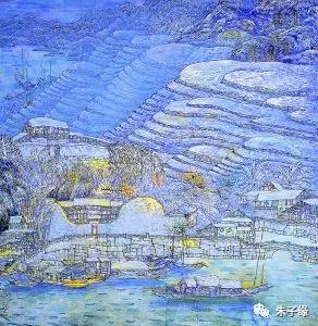 关于中国山水园林画代表人物杨挺