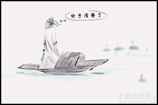 李白一生狂放不羁，却从不敢在他面前放肆