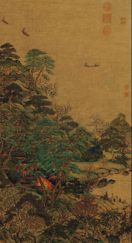 稍见青青色 还从柳上归——青色与春色