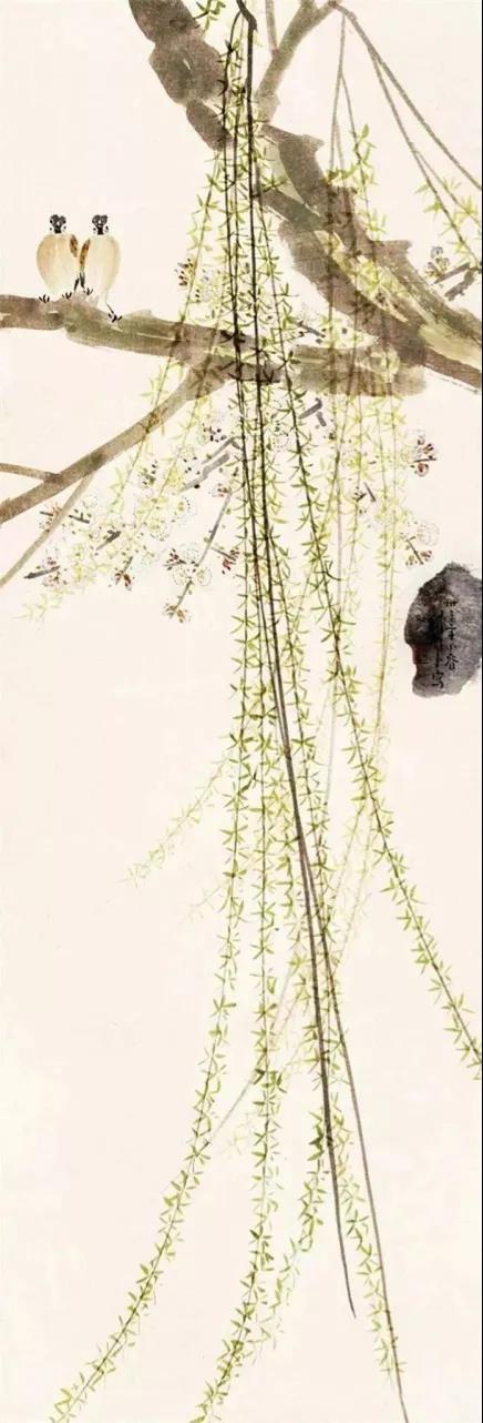 稍见青青色 还从柳上归——青色与春色