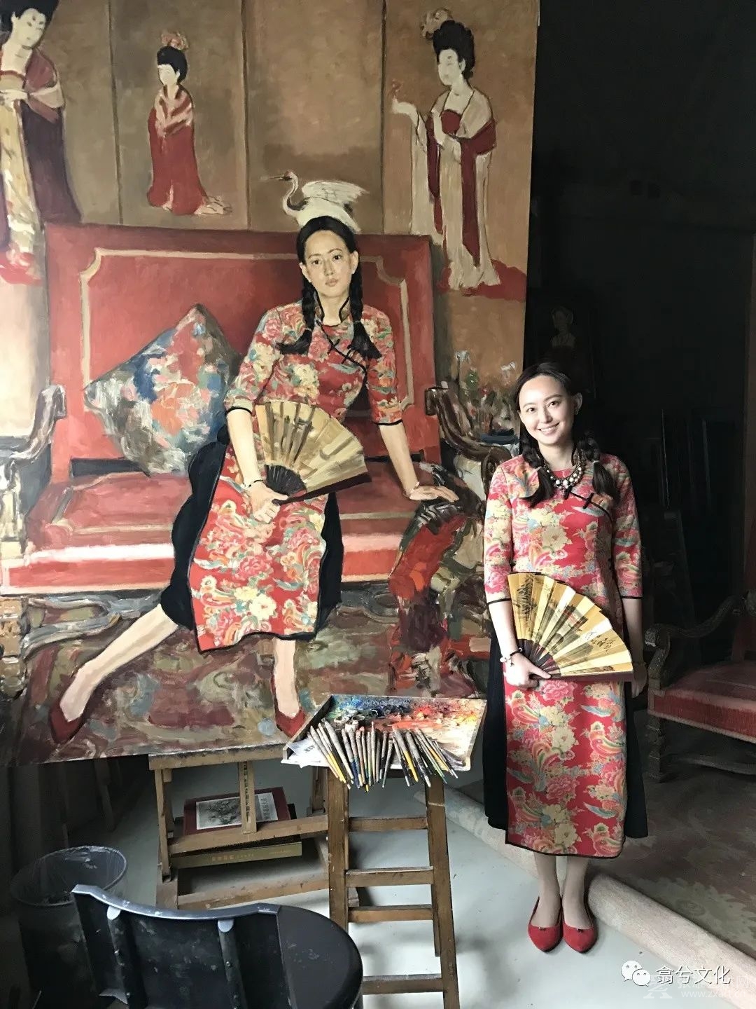 为何众多艺术大咖都以同一个“她”绘制肖像画