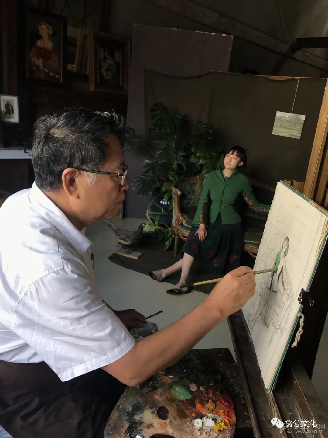 为何众多艺术大咖都以同一个“她”绘制肖像画