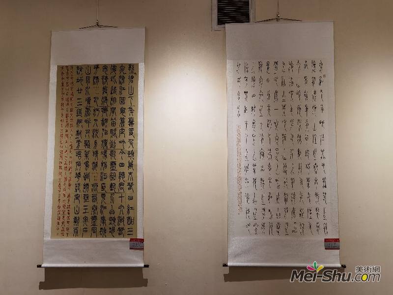 中国书法之乡——镇原书画作品巡展亮相省城兰州