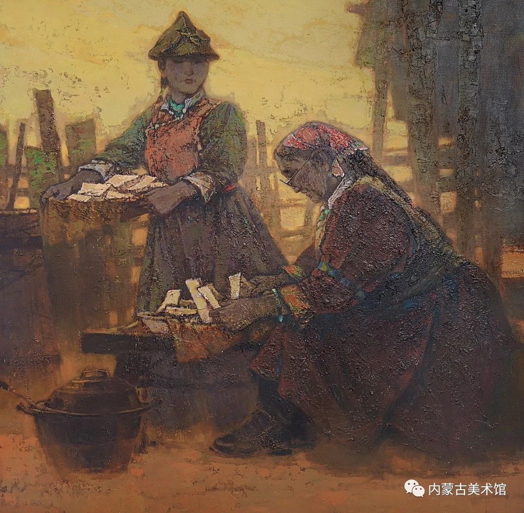 内蒙古油画名家图片
