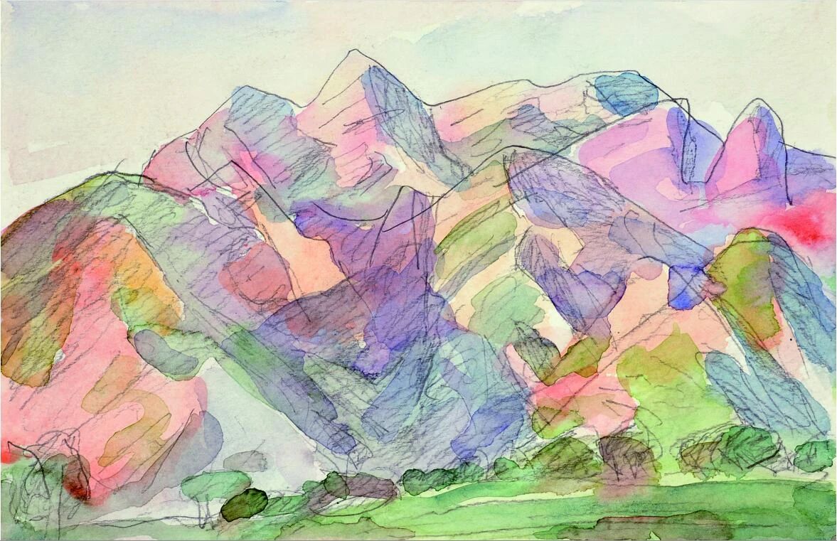 铁扬 《冀西风景》