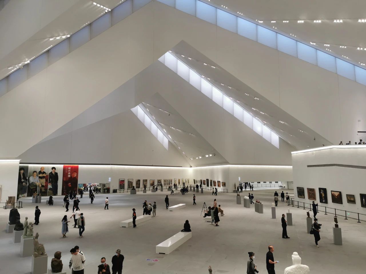 大同市美术馆展厅现场