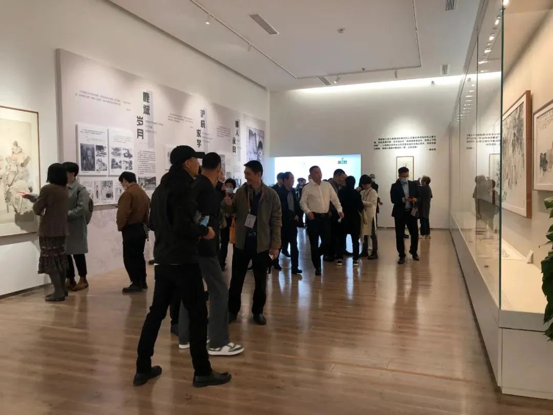 吴永良美术馆开馆仪式暨吴永良中国画精品展展览现场
