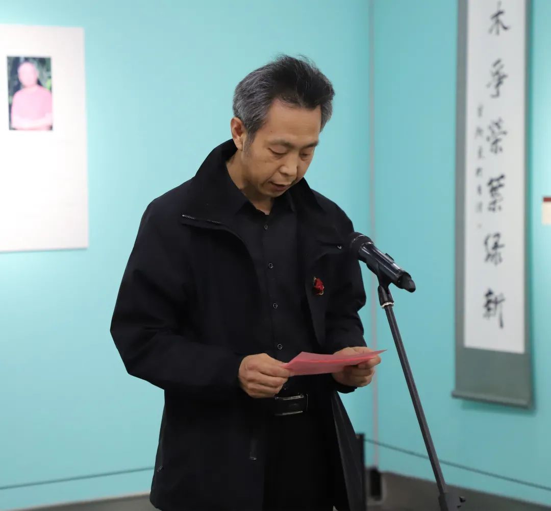 山西省书法家协会主席石跃峰代表主办方致词