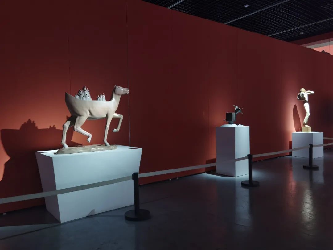 焦兴涛、王比等《莲花穴艺术集》展区 2021年