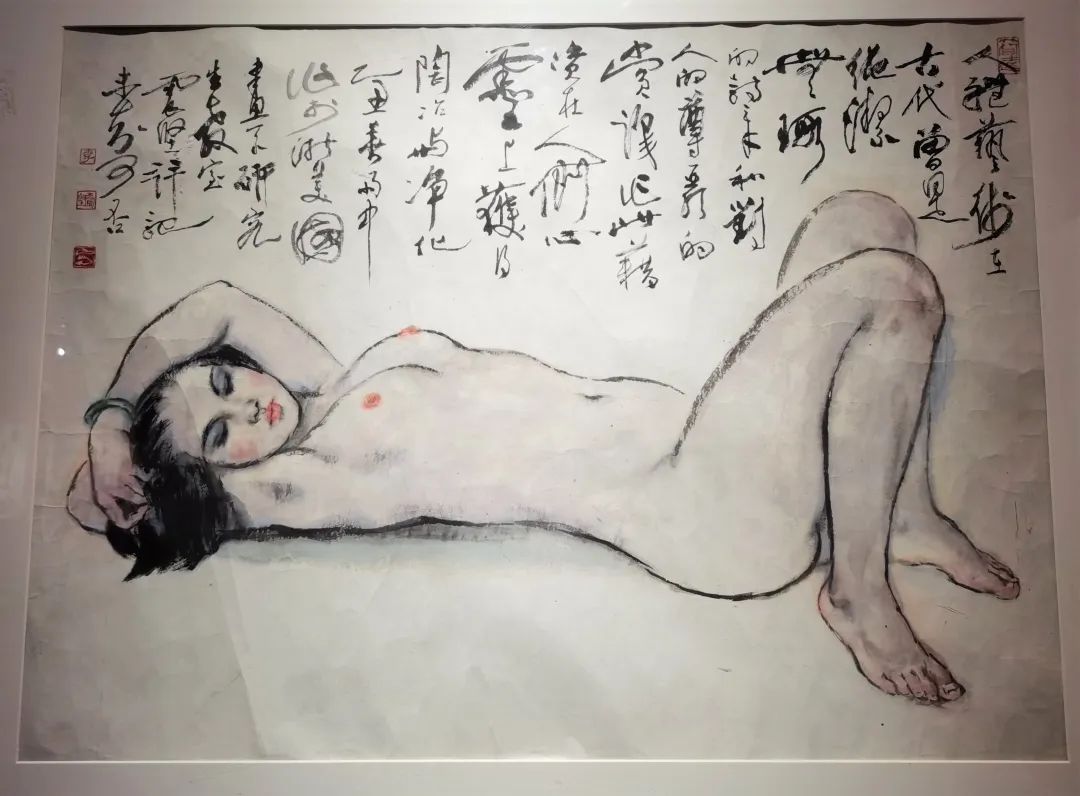 李震坚 女人体 68×93cm 1985年 浙江美术馆藏