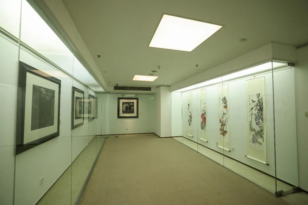 墨韵——李庚水墨作品展展厅现场