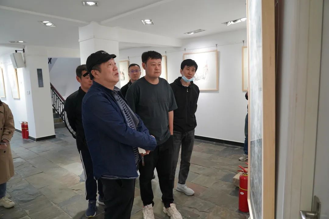 长安·春晓第三届谷风半山青年国画邀请展展览现场