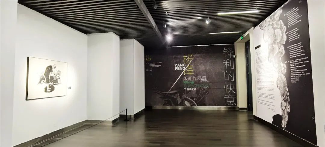 锋利的快意——杨锋版画作品展展厅现场