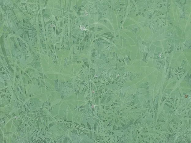 肖蓝 四月之三 44×58cm 绢本设色 2020年