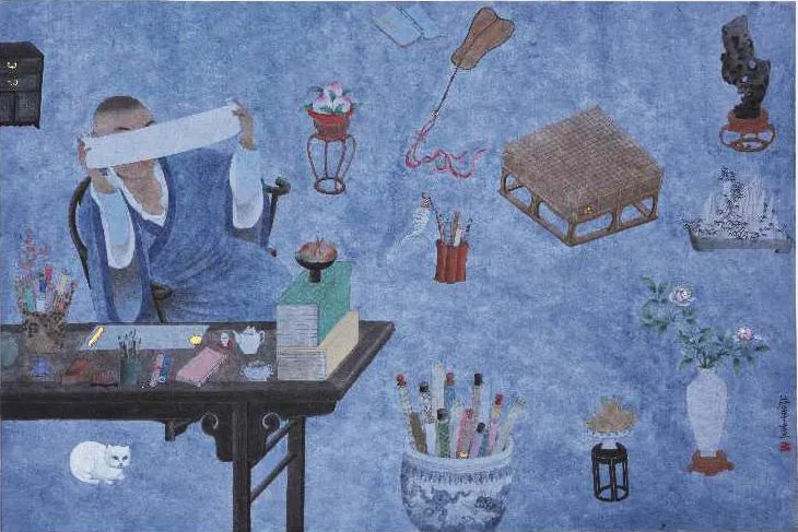 余启平水墨作品
