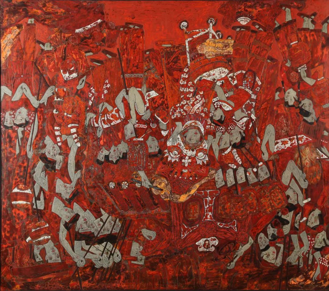 《南岭佳节》温芯洁140×160cm