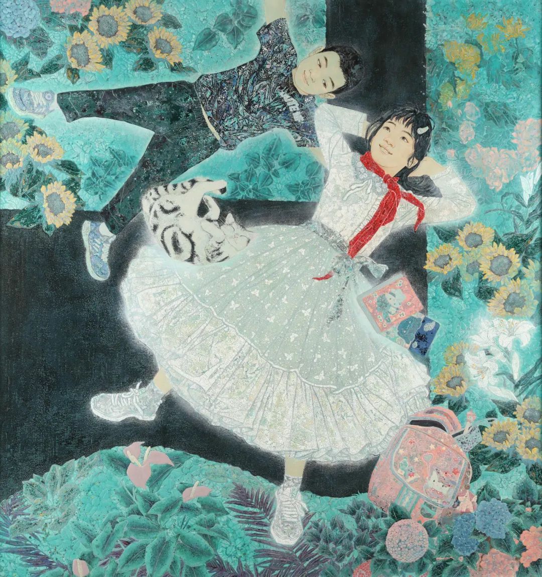 《小情人之十一·少年梦》邹宇185×175cm