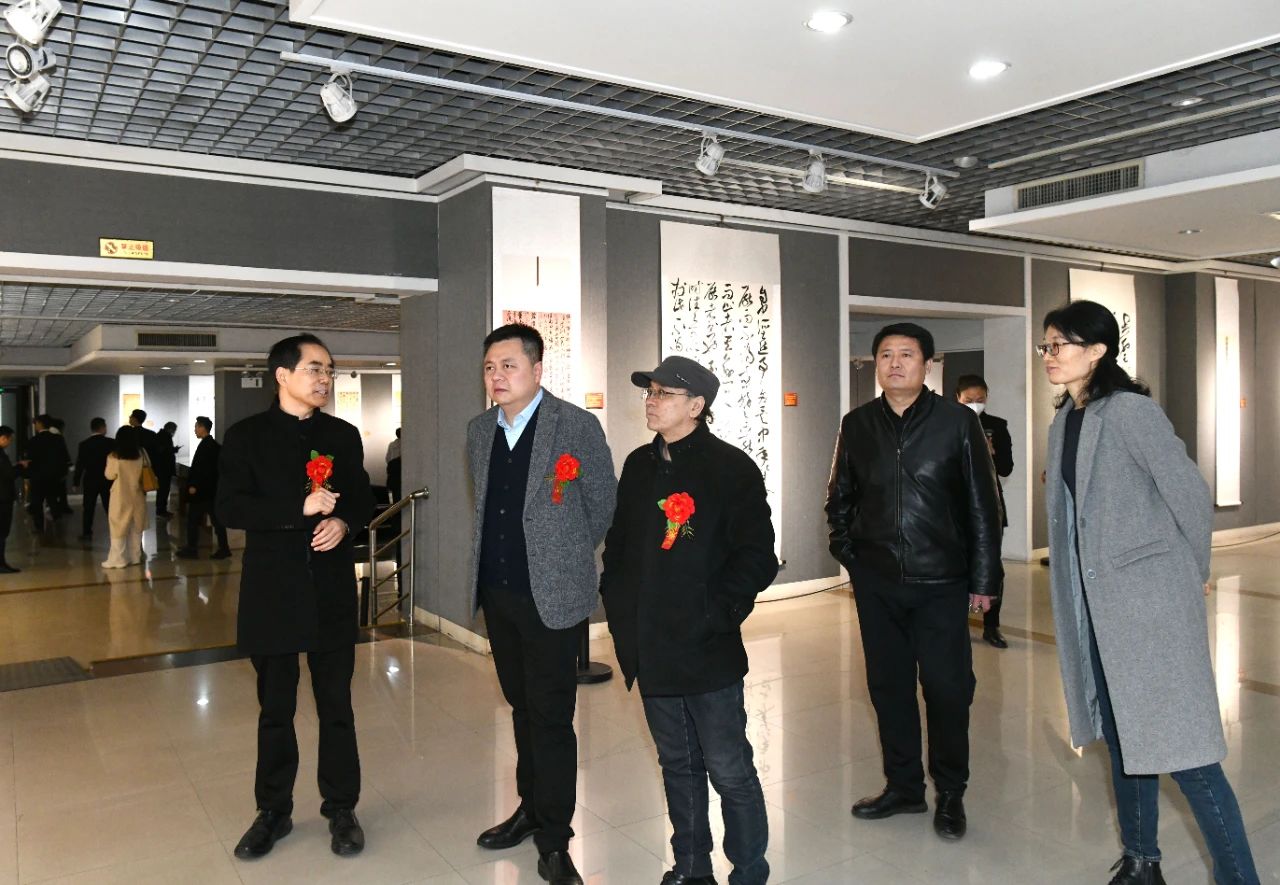 西安工业大学书法学专业开设二十周年暨中国书法学院成立五周年成果汇报展展览现场