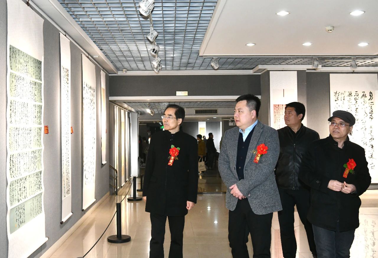 西安工业大学书法学专业开设二十周年暨中国书法学院成立五周年成果汇报展展览现场