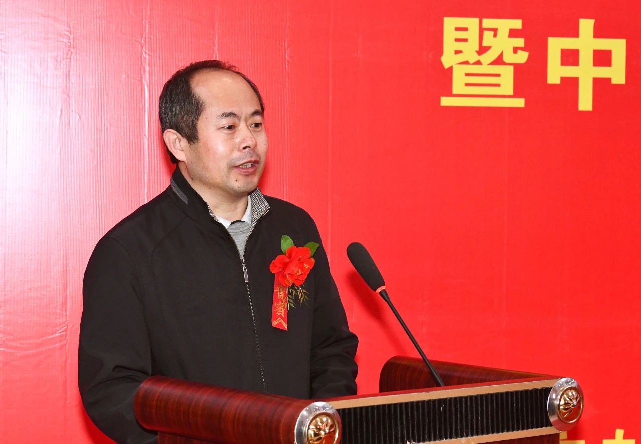 陕西师范大学美术学院副院长江锦世致辞/