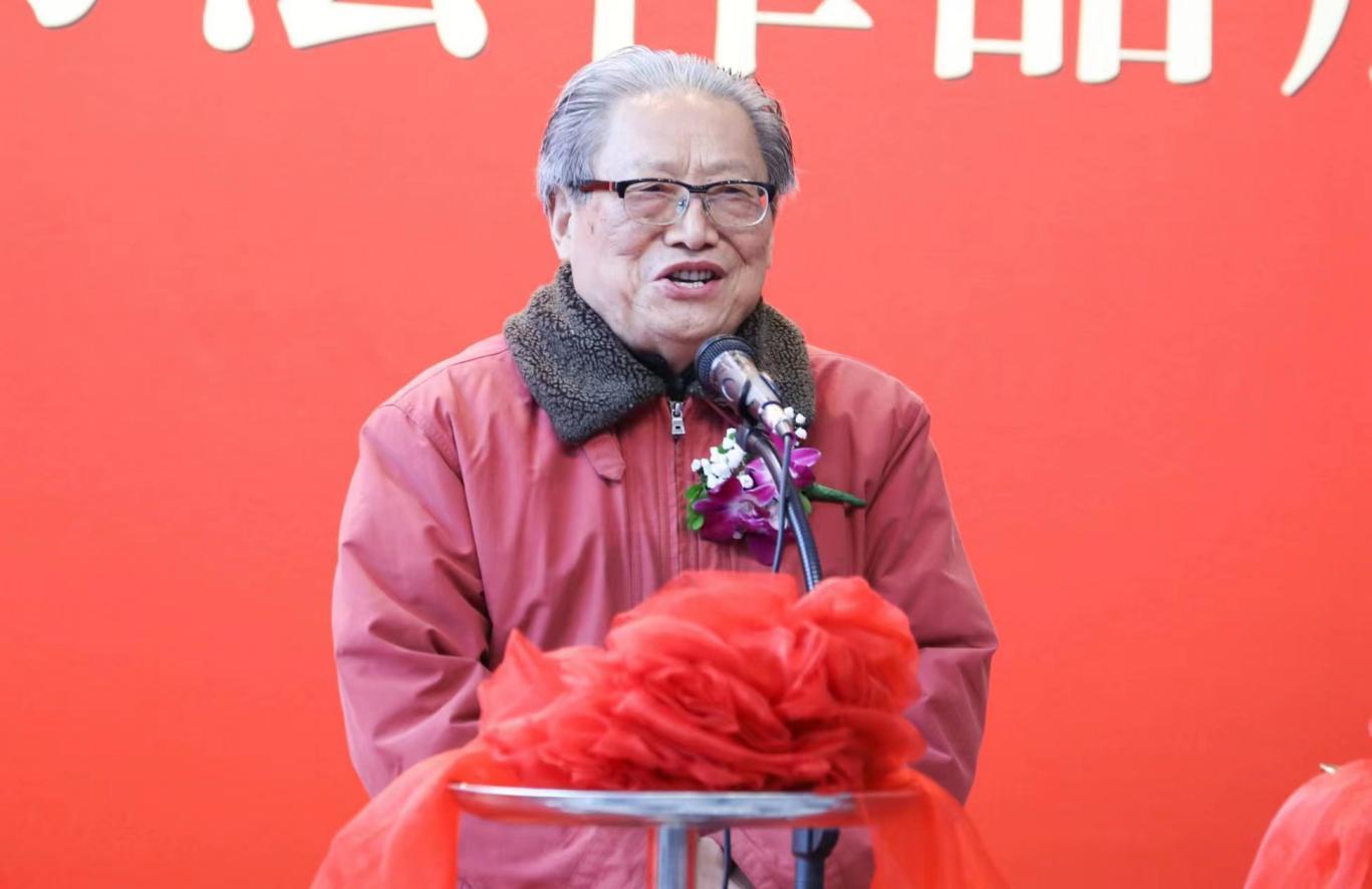 上海中国书法院院长、上海市书法家协会名誉主席周志高致辞