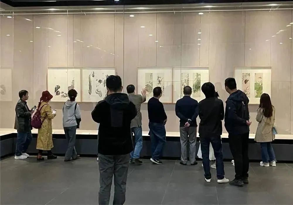 张同霖国画展展览现场