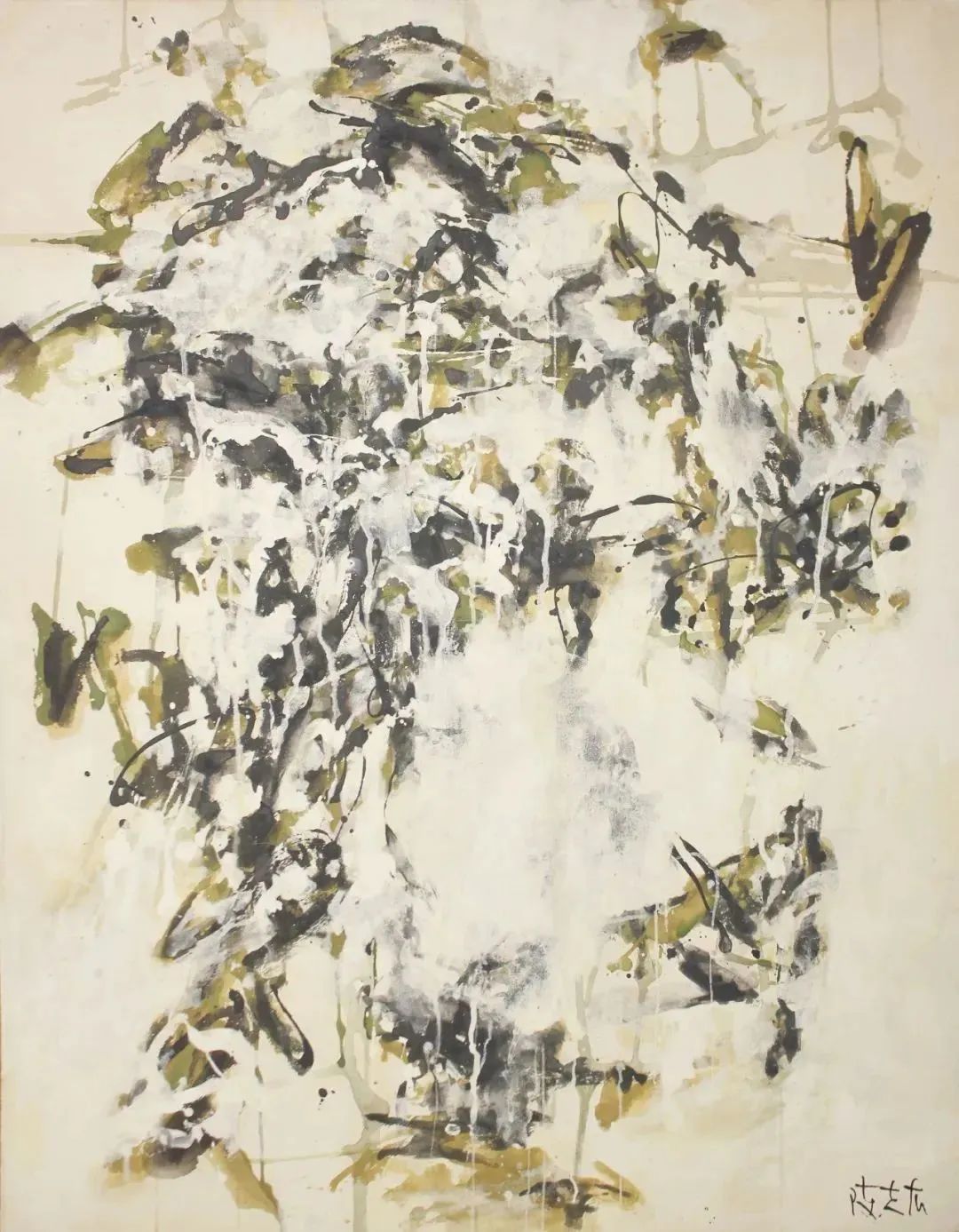 陈克雄《无题二》2012布面丙烯114X146cm