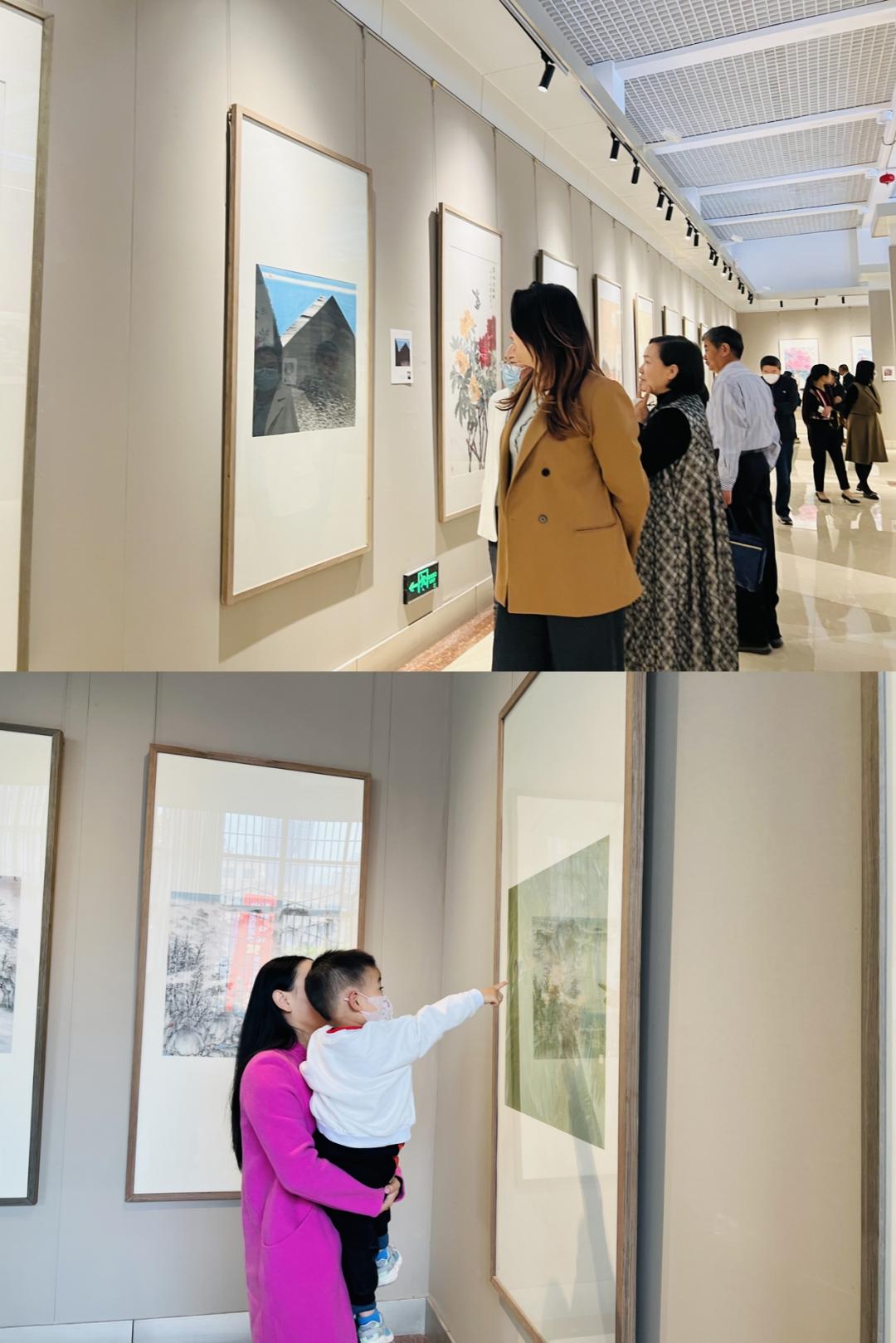 水墨自贸港——海南画派中国画名家邀请展展览现场