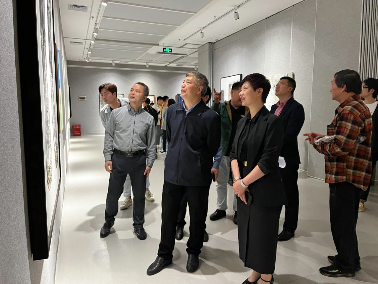 建设世界级旅游城市桂林油画双年展展览现场