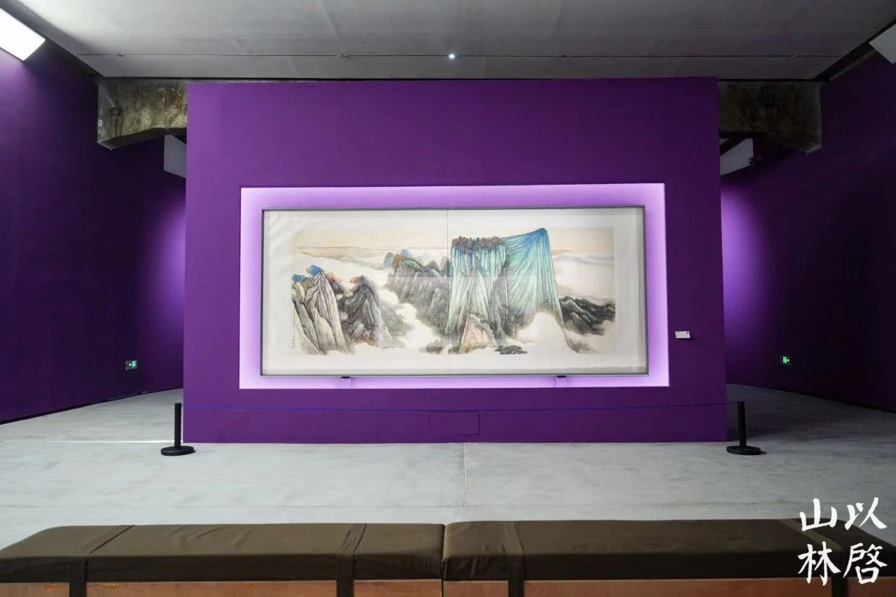 文明的传承：以启山林--百年巨匠艺术大展现场