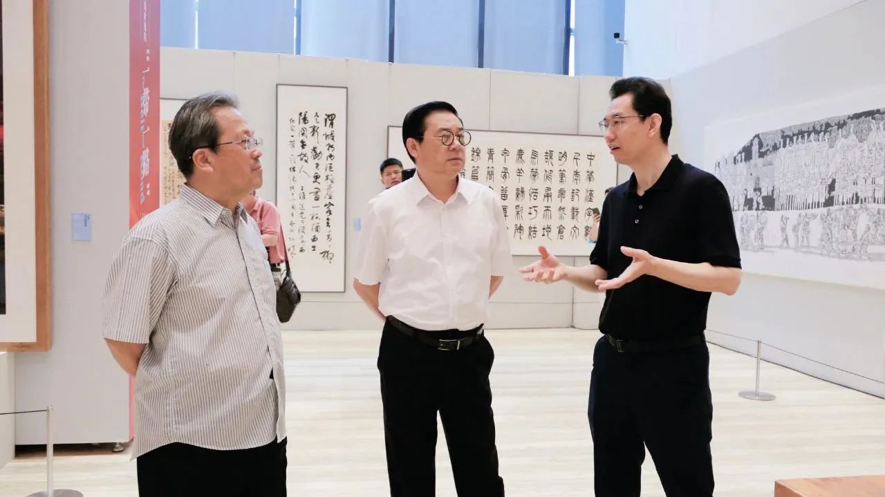 一带一路美术作品展（首展）展览现场