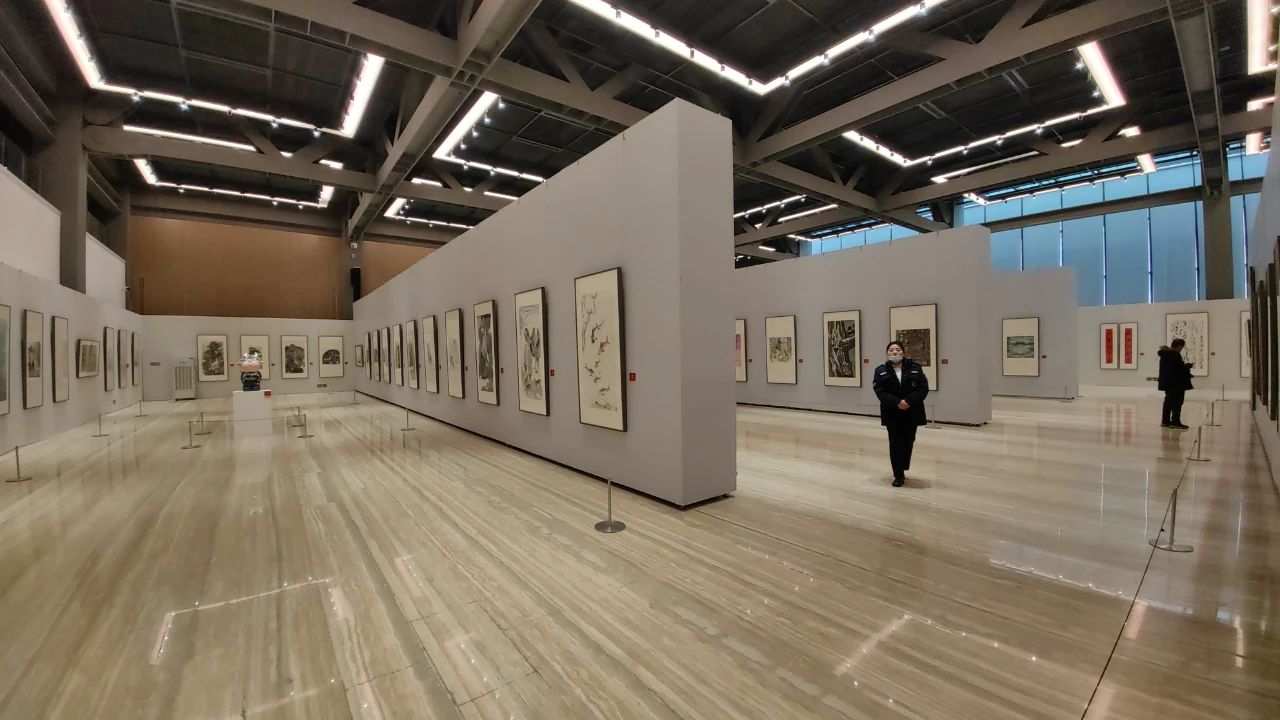 守正创新——2023年度中国国家画院学术作品展暨年度收藏作品展展览现场