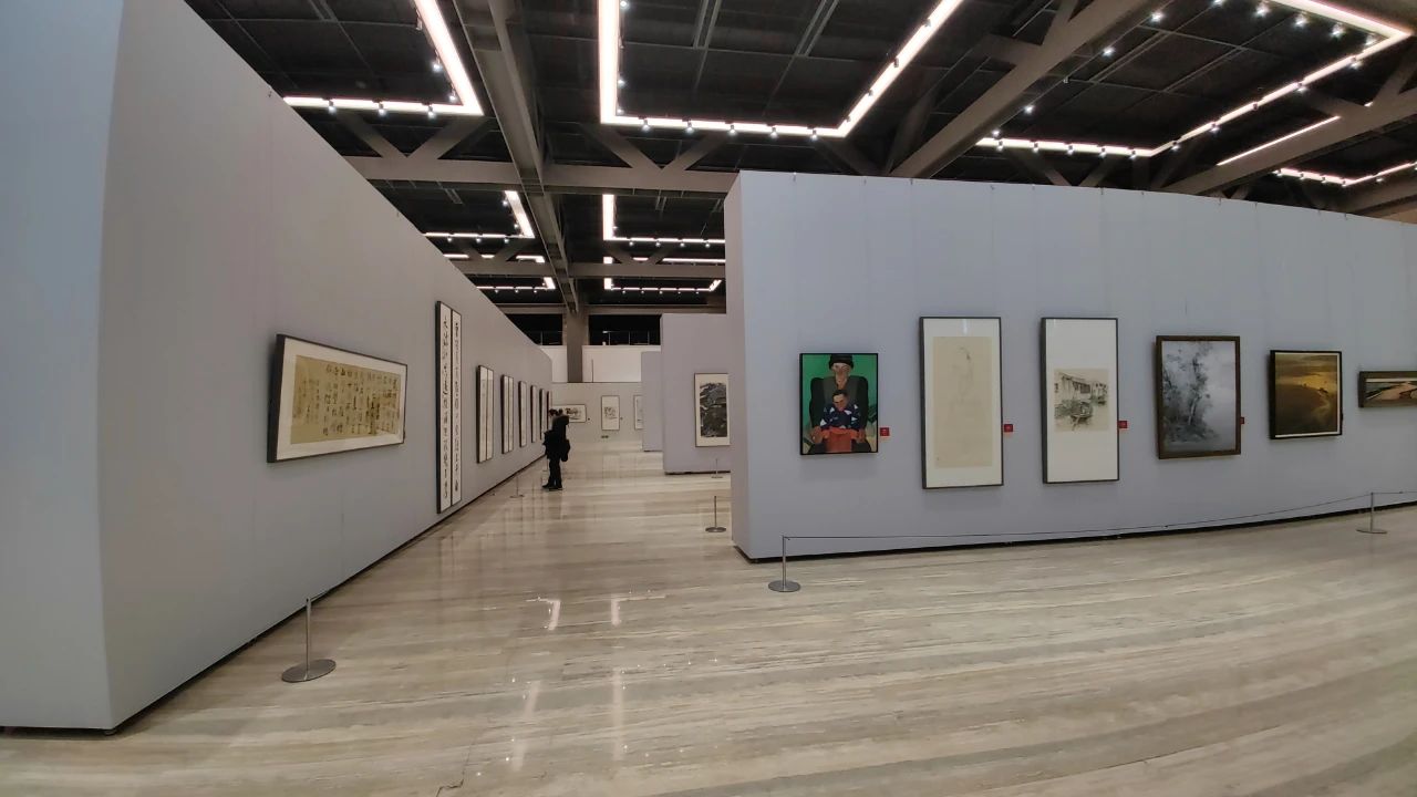守正创新——2023年度中国国家画院学术作品展暨年度收藏作品展展览现场